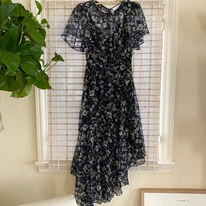 ASTR Flutter Sleeve Maxi Dress